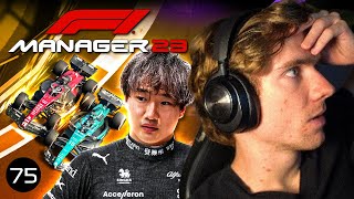 CAN YUKI TSUNODA SAVE US  F1 Manager 2023 Career 75 [upl. by Nyla662]