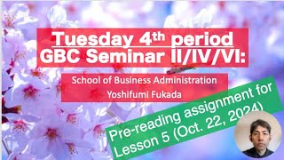 Video Pre assignment for Lesson 5 Oct 22 2024 [upl. by Edris]