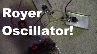 Royer Oscillator Flyback Driver [upl. by Tewfik256]