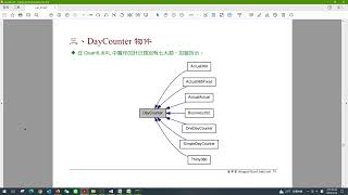 【課程試看】PythonQuantLib套件金融計算應用：Part I 期貨與現貨套利交易 43 DayCounter 物件 [upl. by Olifoet]