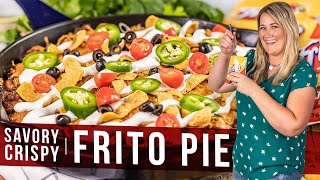 Savory Crispy Frito Pie [upl. by Xenia]