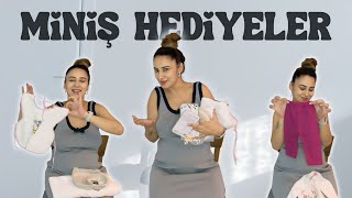 MİNİŞ HEDİYELER 🎀🎁  Yenidoğan Hediyeleri [upl. by Suired]