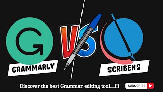 Scribens Vs Grammarly2024 [upl. by Mcafee607]