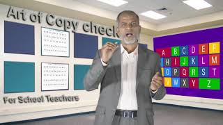 Art of copy checking for teachers by Mahmood Chaudhary  Education TV [upl. by Eizle]