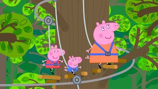 The Treetop Adventure Park 🌲  Peppa Pig Official Full Episodes [upl. by Kalil]