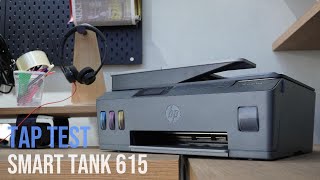 HP Smart Tank 615  Tap Test 10 43 amp 130 [upl. by Oz]