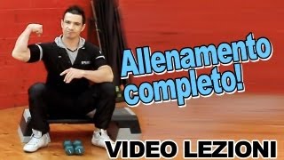 Un Allenamento Completo di 10 Minuti Senza andare in Palestra [upl. by Eissirk387]