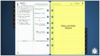 Closer Look DayTimer® 2PagePerDay Planner Format [upl. by Otilopih]