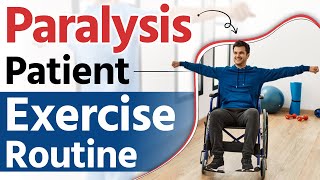 Paralysis Patient Exercise Routine  Hand amp Leg Exercise in Paralysis  Dr Puru Dhawan [upl. by Yduj]