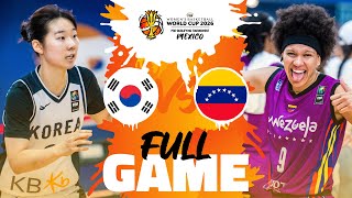 Korea v Venezuela  Full Basketball Game  FIBAWWC 2026 PreQualifying Tournament [upl. by Gnahc]