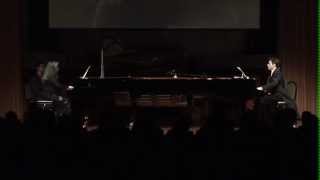 Martha Argerich and Mauricio Vallina playing Schumann Andante and Variations op 46 [upl. by Idell]