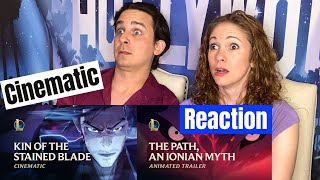 League of Legends Cinematic Reaction The Path an Ionian Myth and Kin of the Stained Blade [upl. by Terrence]