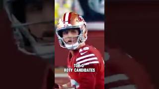 Top 3 NFL ROTY Candidates nfl roty trending viralvideo [upl. by Airetas]