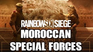 Rainbow Six Siege Moroccan Operators GIGR Special Forces Loadout amp History Attacker amp Defender [upl. by Holmes]