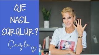 Çağla  Nasıl Oje Sürülür  GüzellikBakım [upl. by Bertila]