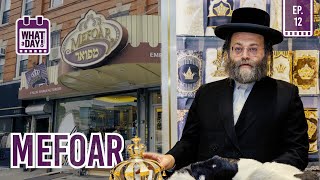 A Day with the King Of Embroidery  MEFOAR  whataday EP 12  Yiddish [upl. by Whiteley]