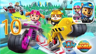 PAW Patrol Rescue World  MOTO SKYE amp RUBBLE IN MOTO MOUNTAIN UPDATE [upl. by Milburt896]