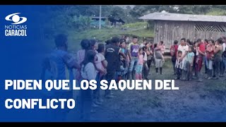 Temor en Ricaurte Nariño por enfrentamientos entre ELN y las disidencias de las FARC [upl. by Notsehc]