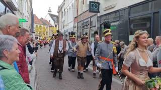 Oktoberfeest Sittard 2024 Gilde en Schutterij optocht [upl. by Guthrey]