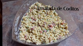 Ensalada de Coditos 😋 [upl. by Sherline]