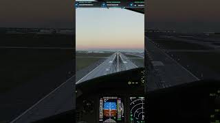 Flight Factor 777200 Landing KDTW flightsimulation aviation [upl. by Territus]