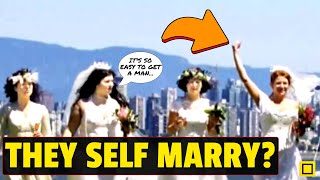 Self Marrying Women CRISIS Why Are So Many Single Women Engaging In Sologamy [upl. by Nahgeem69]