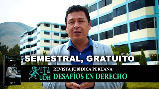 📖𝗖𝗢𝗡𝗩𝗢𝗖𝗔𝗧𝗢𝗥𝗜𝗔𝗦 𝟮𝟬𝟮𝟰 Revista Jurídica Peruana Desafiós en Derecho  CIENCIAS POLITICAS Y DERECHO [upl. by Kenna]