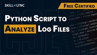 Python Script to Analyze Log Files  FREE Certified Computer Science Workshop [upl. by Stefano623]