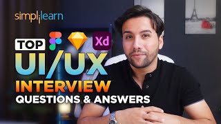 UXUI Interview Questions with Answers  UI UX Interview Questions  UI UX  Simplilearn [upl. by Roath]