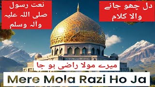 Mere Mola Razi Hoja  Naat Meethamadinatv38  Dua [upl. by Veronike]