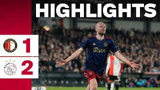 On to the FINAL ❌❌❌  Highlights Feyenoord  Ajax  KNVB Beker [upl. by Noitna316]