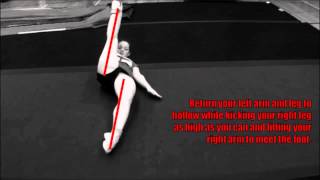 Cheerleading Conditioning Drills for a better Hitch Kick Double [upl. by Bridgid974]