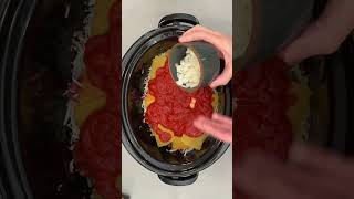 Crockpot Lasagna recipe crockpot lasagna deliciousfood easydinner [upl. by Lyrahc]