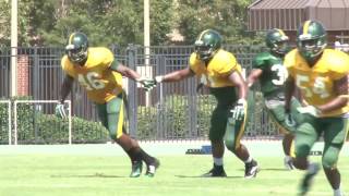 NSU Football Highlights  Preseason Scrimmage No 1 [upl. by Nnaycnan]