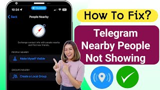 How To Fix Nearby People Not Showing Up On Telegram [upl. by Ecnesse]