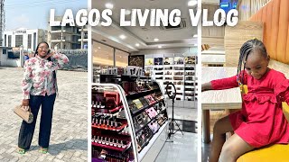 Weekly Vlog LAGOS LIVING WITH MY FAMILY OF 3  Perfume shopping  Girls Date with toddler  market [upl. by Jotham]