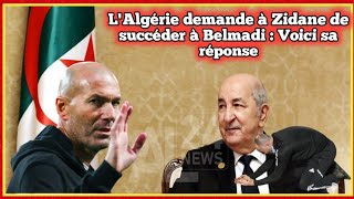 Zidane refuse de guider les verts [upl. by Ferde]