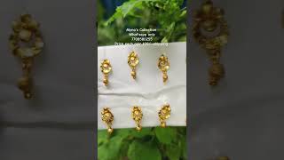 Micro plated daily wear earrings mynascollectionimitationjewellery ytvideonewsongshortsviral [upl. by Asilav481]