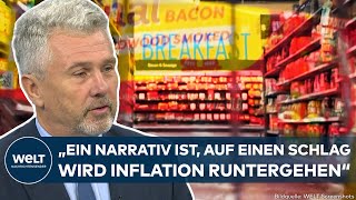 USWAHLKAMPF quotEin Brot für fünf Dollarquot Hohe Inflation befördert Wahlentscheidung im Supermarkt [upl. by Nudd]