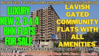 Latest New Luxury flats 235amp 4BHK Registered flatsforsale in Gated Community Aramgarh Hyderabad [upl. by Eniamsaj811]