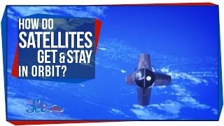 How Do Satellites Get amp Stay in Orbit [upl. by Retsam]