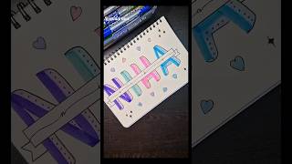 ✨️Satisfying brush letteringlettering handlettering sowmidraws name art shorts ytshort viral [upl. by Kurtzig]