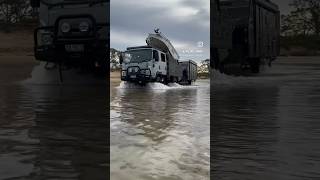 Taking on the Pebbly Beach track Absolute awesome drive🤟🏽 4x4truck beach caravanningaustralia [upl. by Ellak]