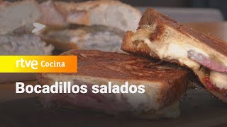 Aprende a preparar estos bocadillos salados  Aquí la Tierra  RTVE Cocina [upl. by Sharla]