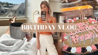 BIRTHDAY VLOG  date night spa day amp dinner with friends [upl. by Oiramed]