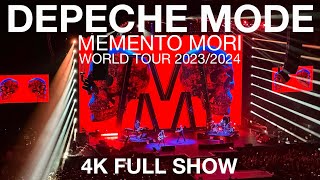 Depeche Mode  4K Full Show  Memento Mori World Tour 202324 [upl. by Boylston837]