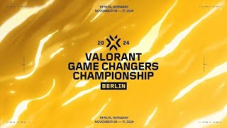 VCT Game Changers Berlin 2024 Lower Bracket Round 2 Day 4 VCTGameChangers highlights insane plays [upl. by Nedi]