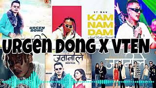 2024 NEPALI MIX  URGEN DONG X VTEN NEW MASHUP SONG [upl. by Onifur]