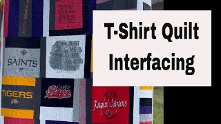 TShirt Quilt Tutorial  PellonSF101 [upl. by Groos]