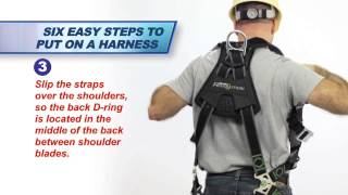 How to Put on a Harness  HD Supply Facilities Maintenance [upl. by Homer]